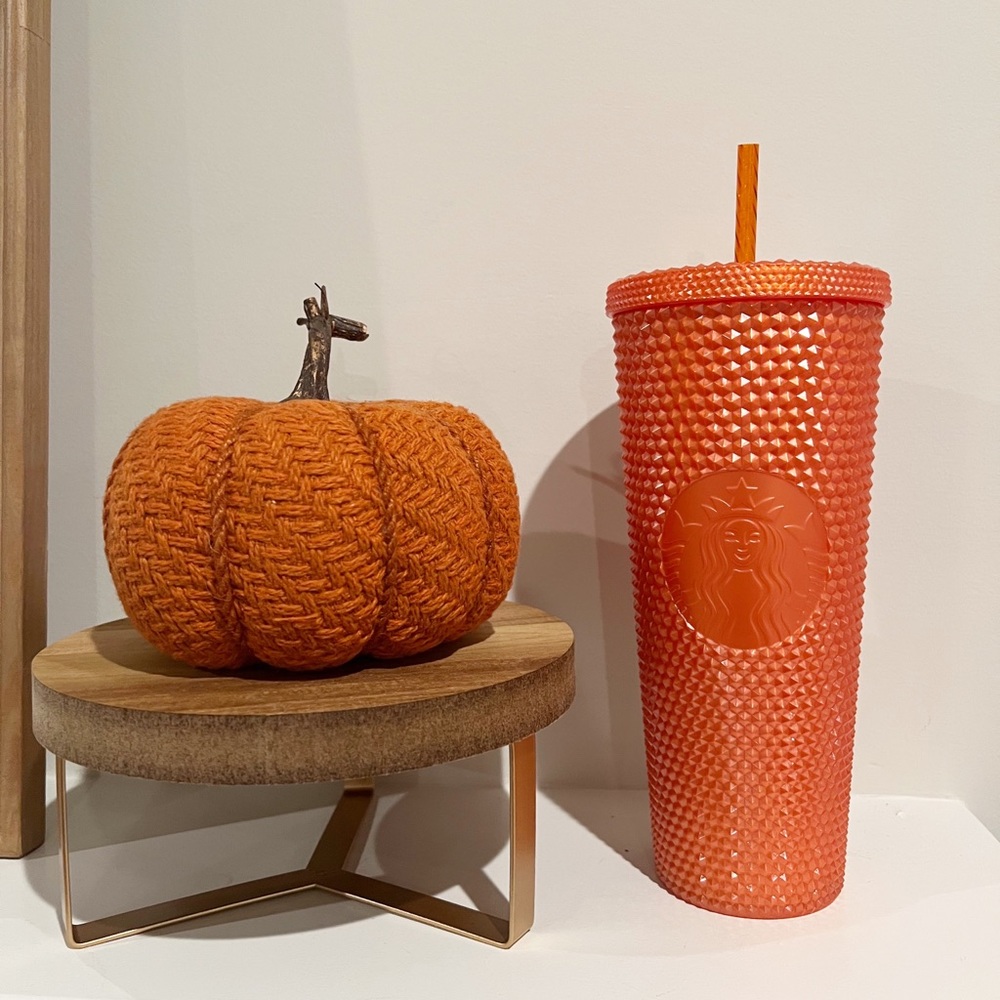 Starbucks Venti Studded Pumpkin Spice Tumbler